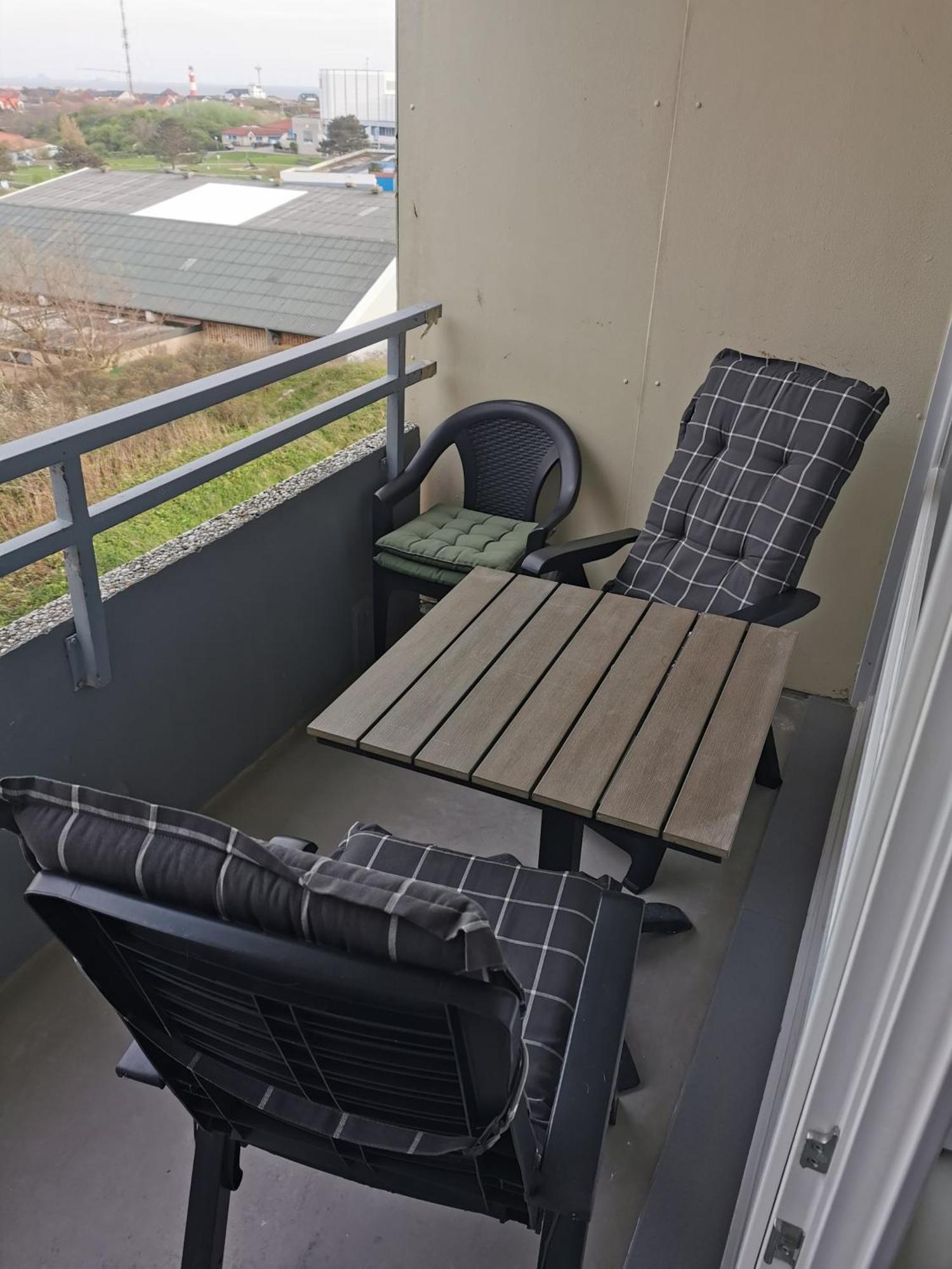 Strandkoje im Haus Seeblick Bismarckstraße Borkum Exterior foto